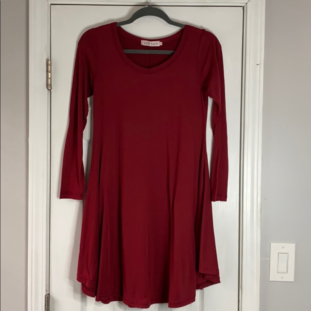 Red dress